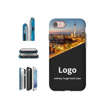 Handy Hülle iPhone™ 6/6s Infinity Tough Hard Case PC Kunststoff TPU Silikon matt oder glänzend weiss